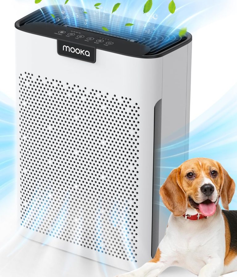 Breathe Easy: MOOKA H13 HEPA Air Purifier Review for Large Rooms