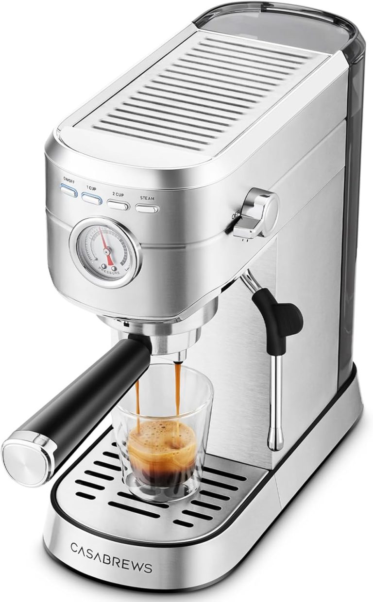 Craft Your Perfect Brew: CASABREWS CM5418 Espresso Machine Review