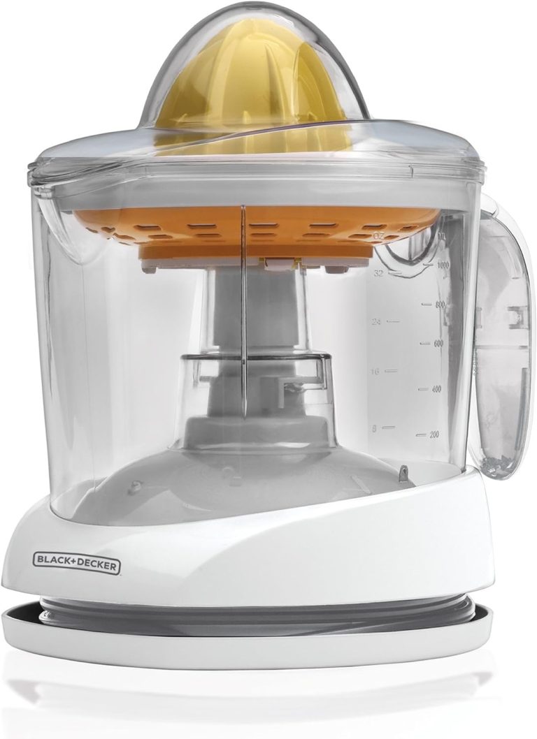 Freshly Squeezed Joy: A Review of the BLACK+DECKER Electric Citrus Juicer
