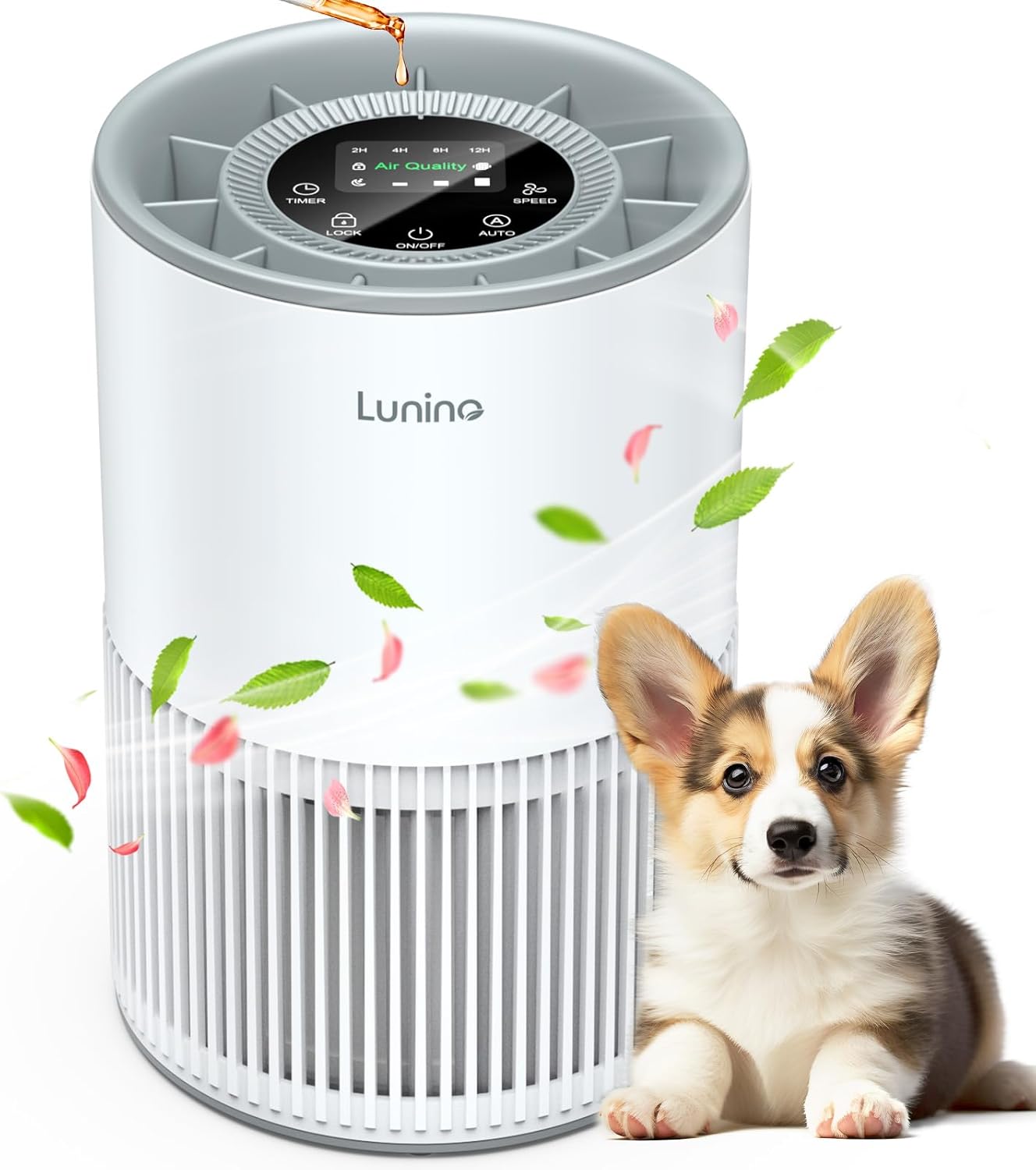 Breathe Easy: LUNINO H13 HEPA Air Purifier Review for Large Rooms